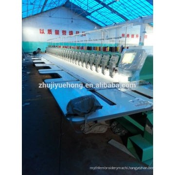 Flat embroidery machine